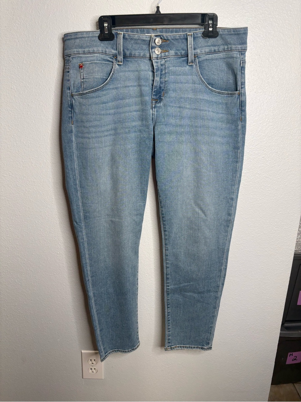 Hudson Size 33 Collin Mid Rise Skinny Ankle Jeans - Picture 8 of 8